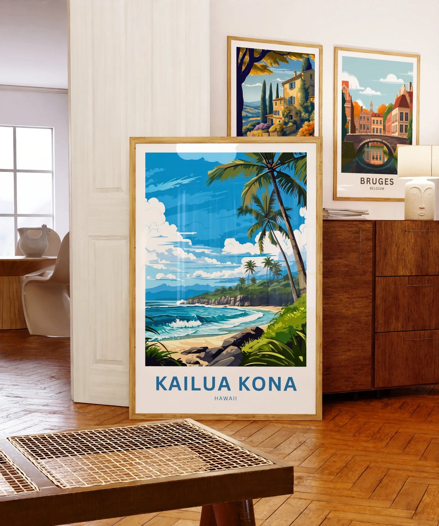 Kailua Kona Travel Poster
