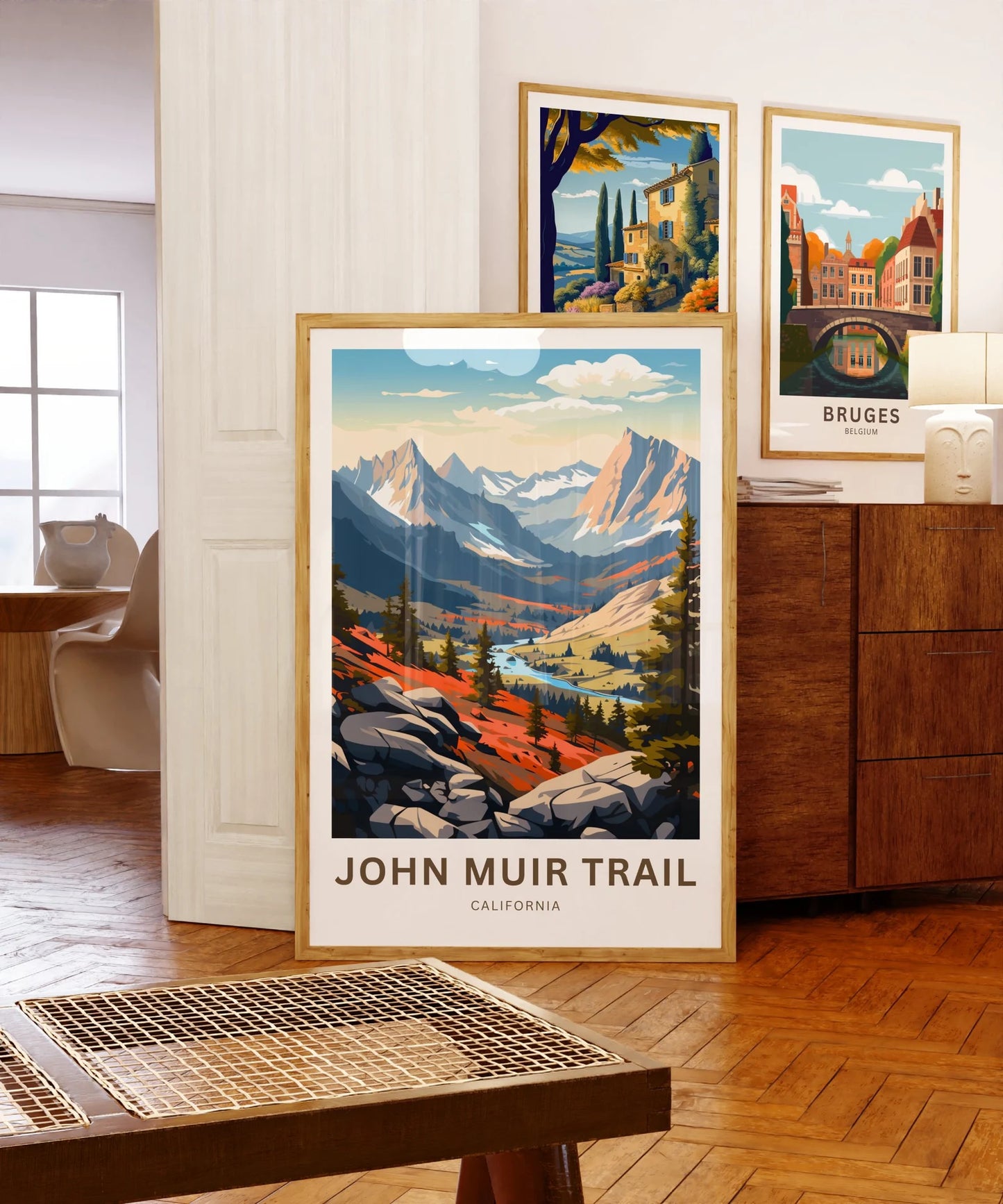 John Muir Trail Travel Poster