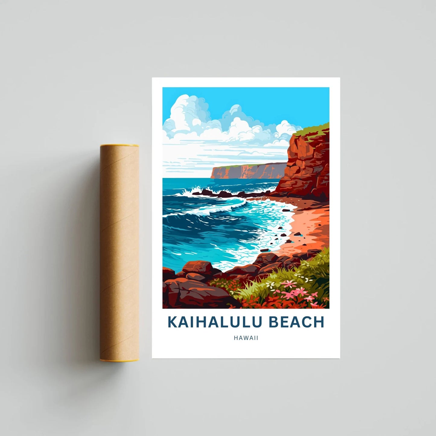 Kaihalulu Travel Poster