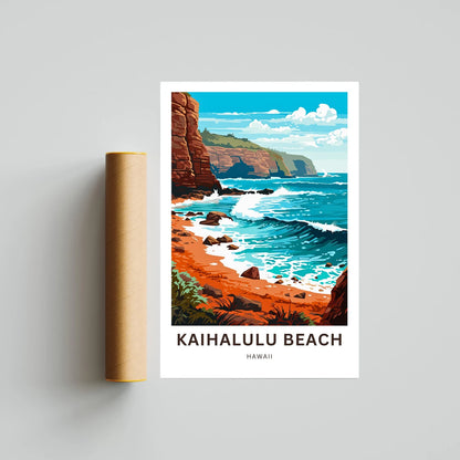 Kaihalulu Travel Poster