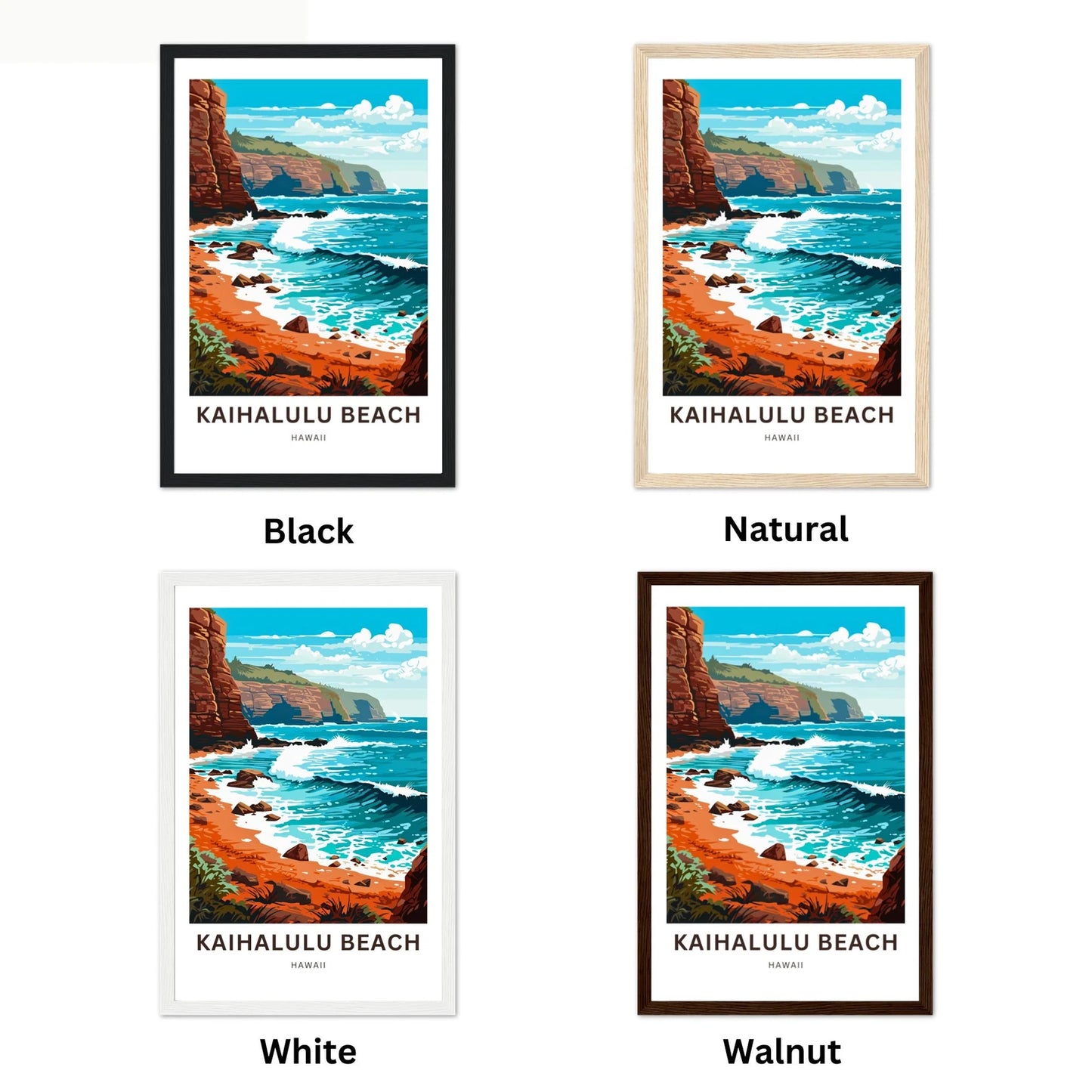 Kaihalulu Travel Poster