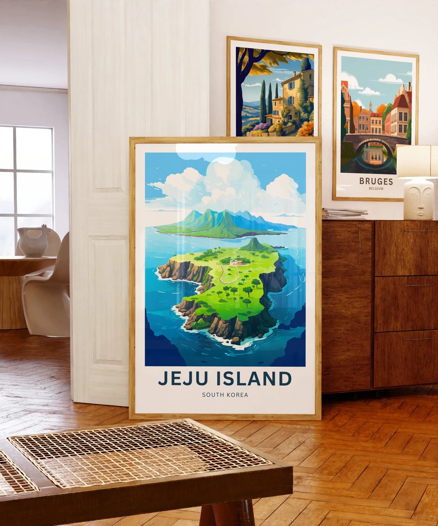Jeju Island Travel Poster