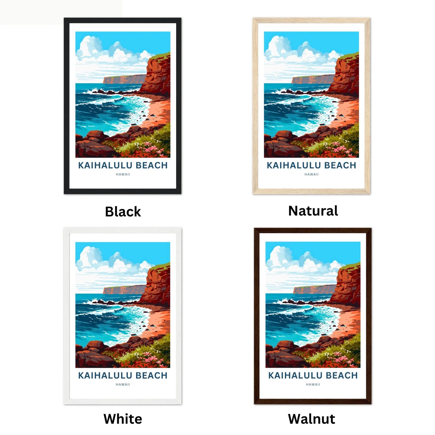 Kaihalulu Travel Poster