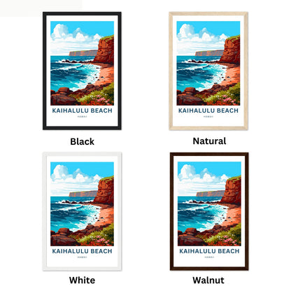 Kaihalulu Travel Poster