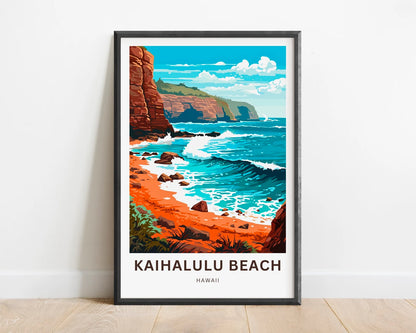 Kaihalulu Travel Poster