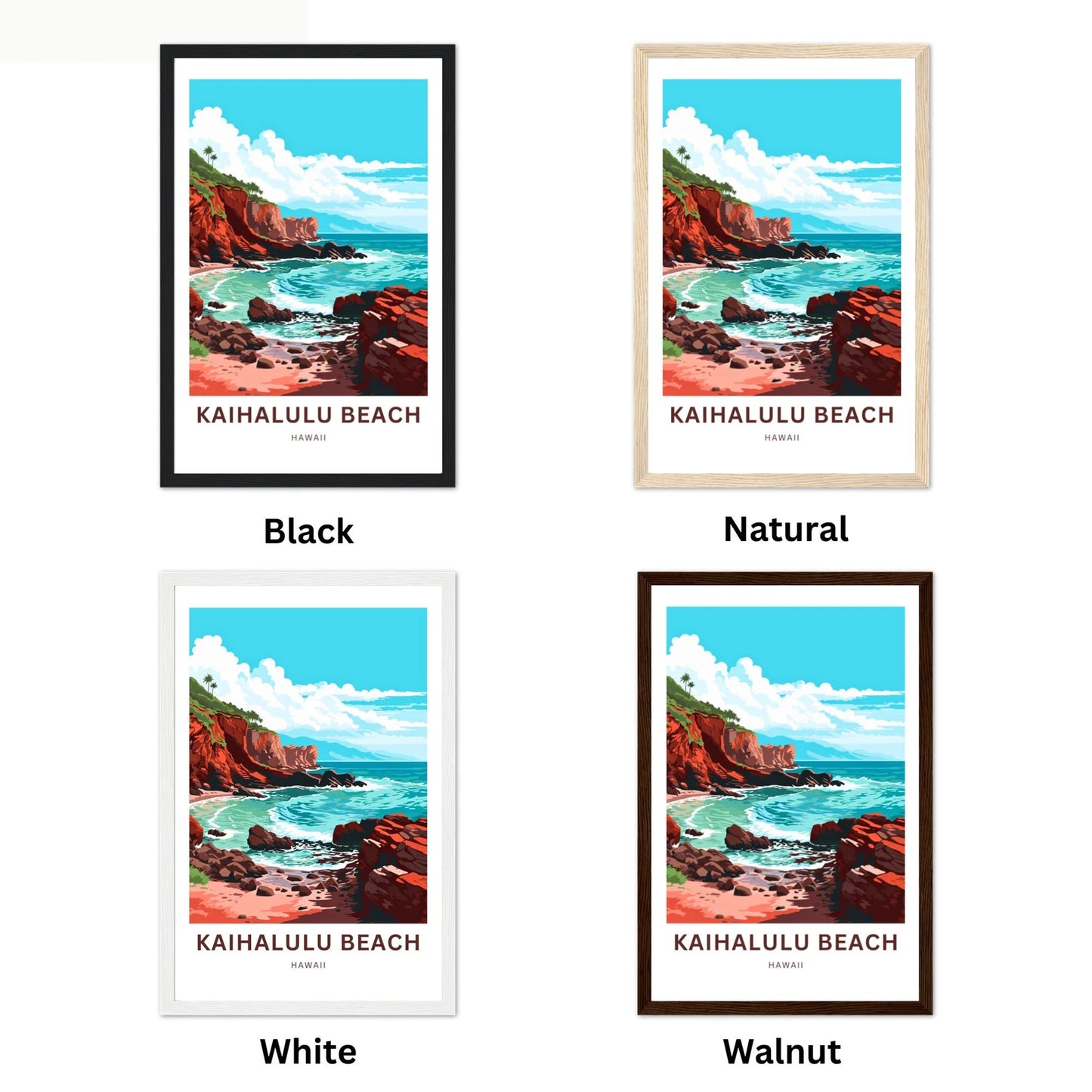 Kaihalulu Travel Poster