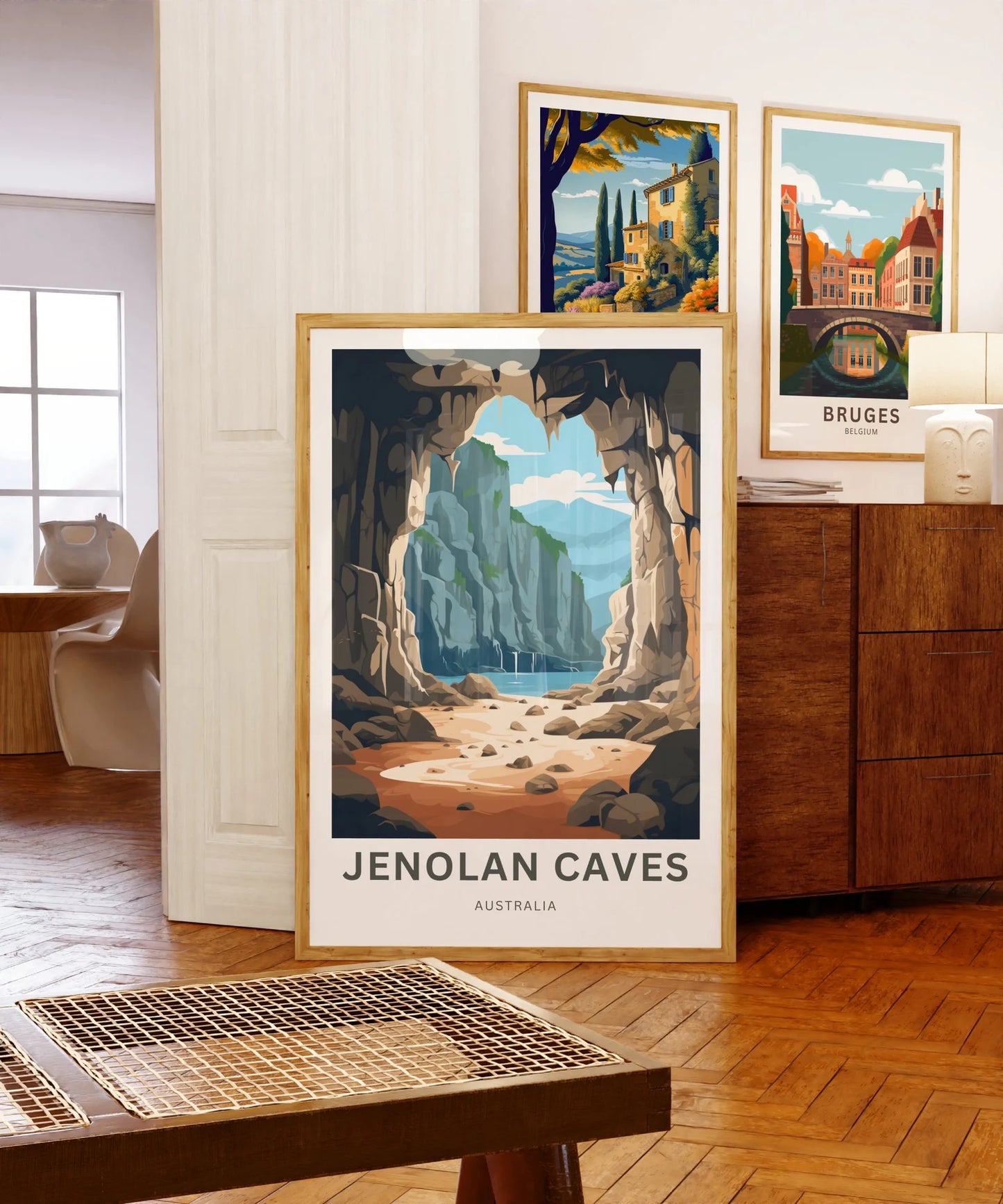 Jenolan Caves Travel Poster