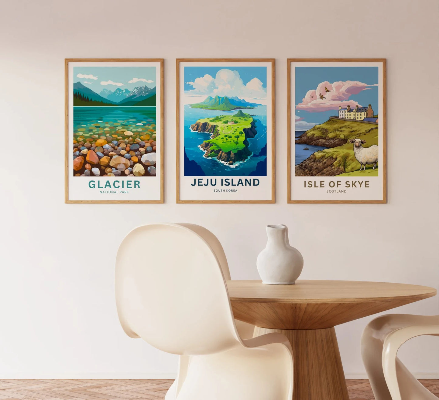 Jeju Island Travel Poster