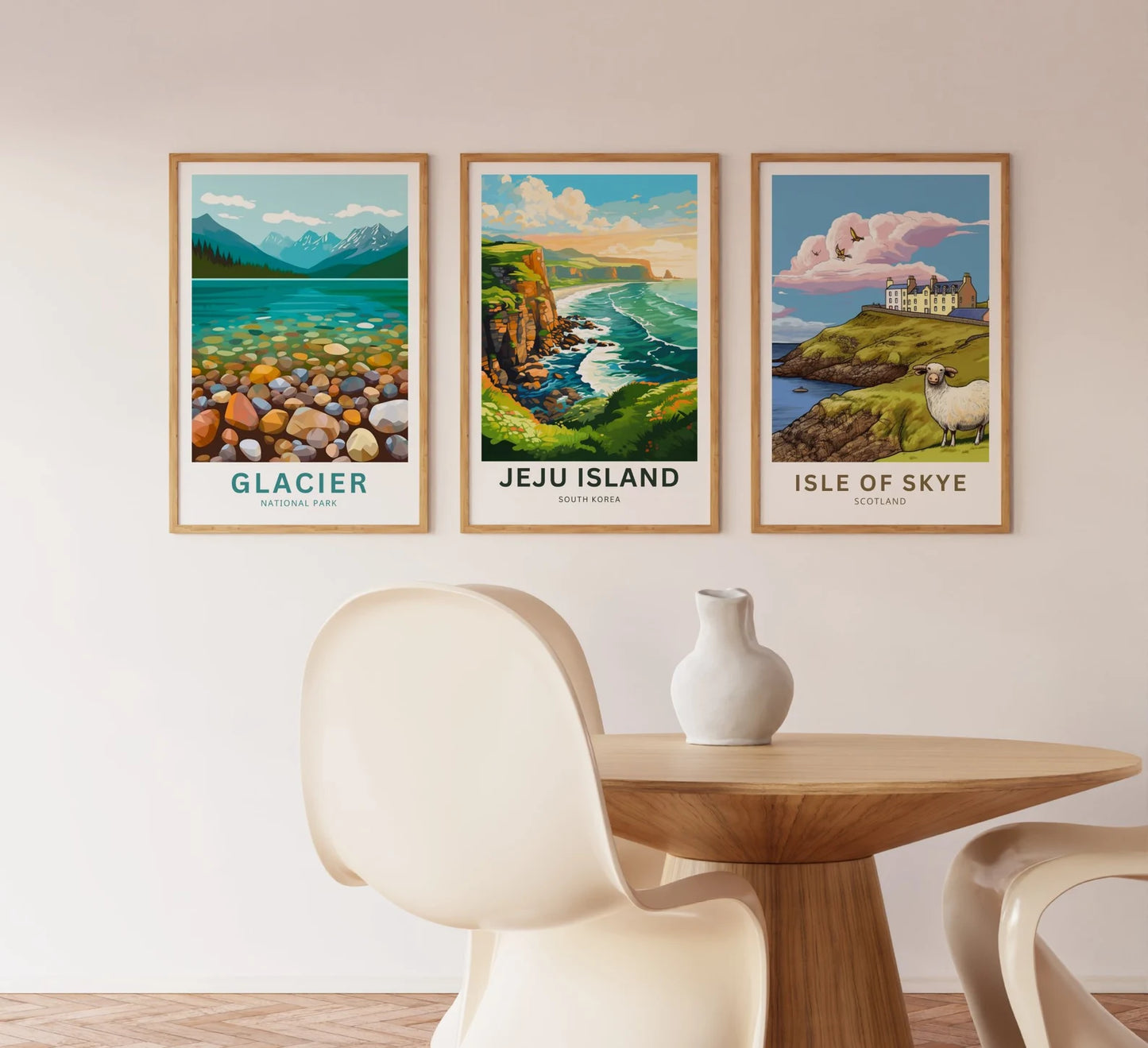 Jeju Island Travel Poster