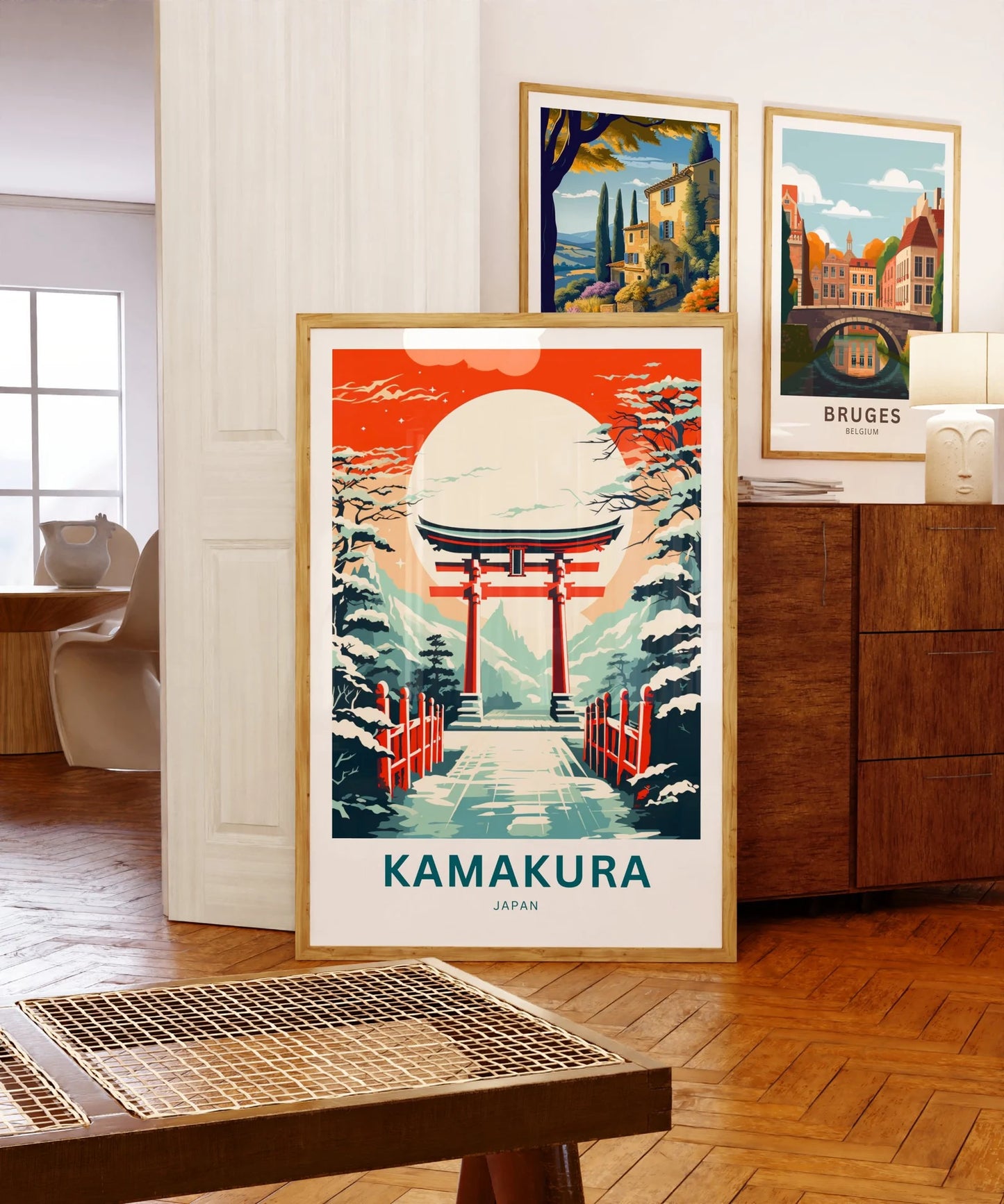 Kamakura Travel Poster