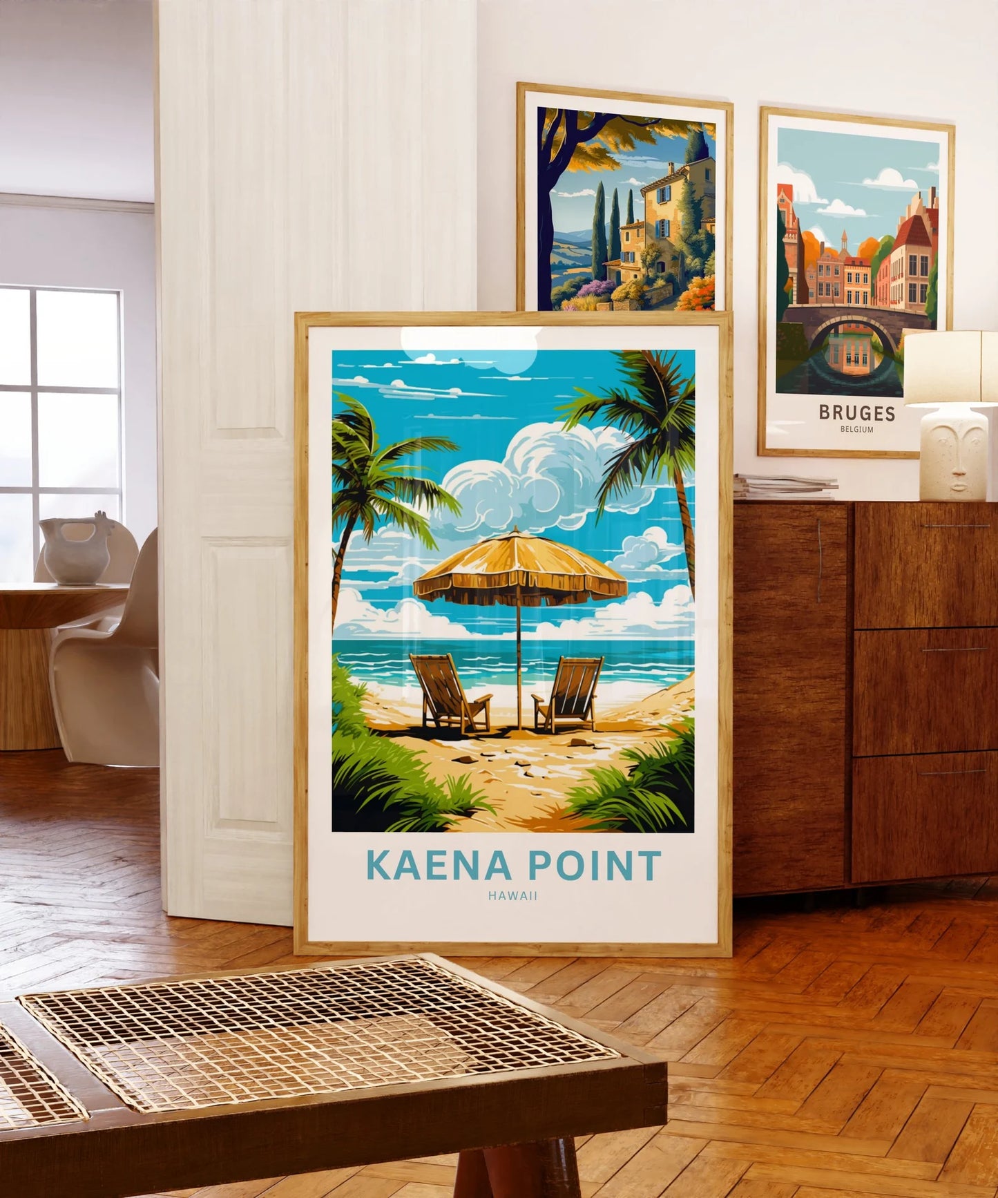 Kaena Point Travel Poster