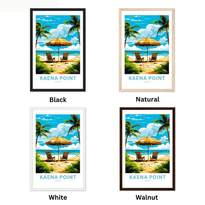 Kaena Point Travel Poster