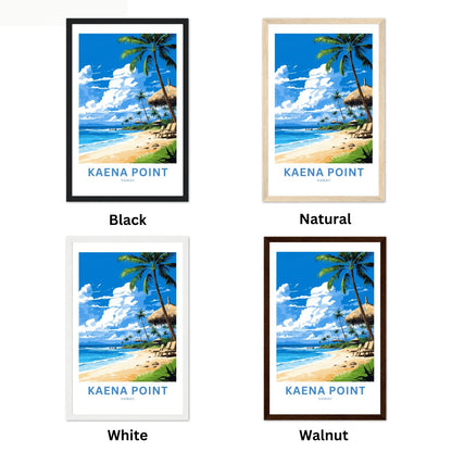 Kaena Point Travel Poster