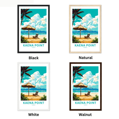 Kaena Point Travel Poster
