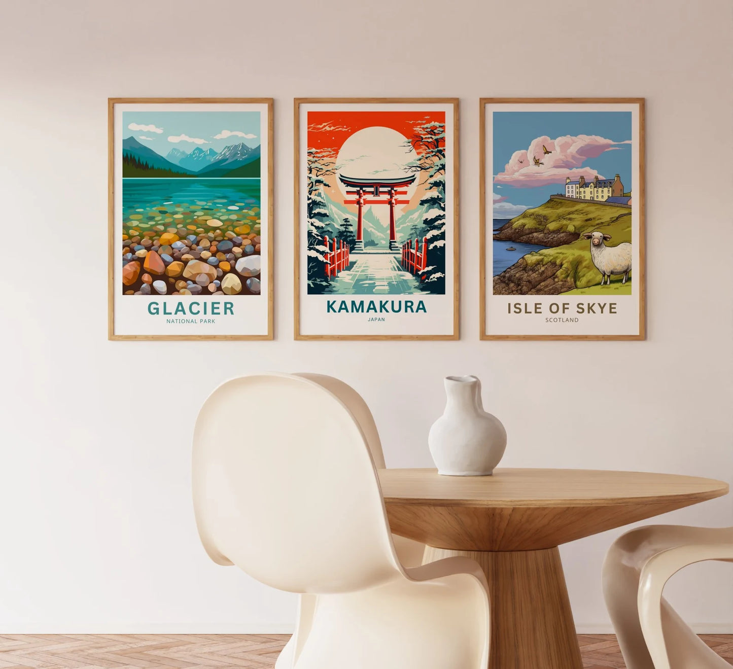 Kamakura Travel Poster