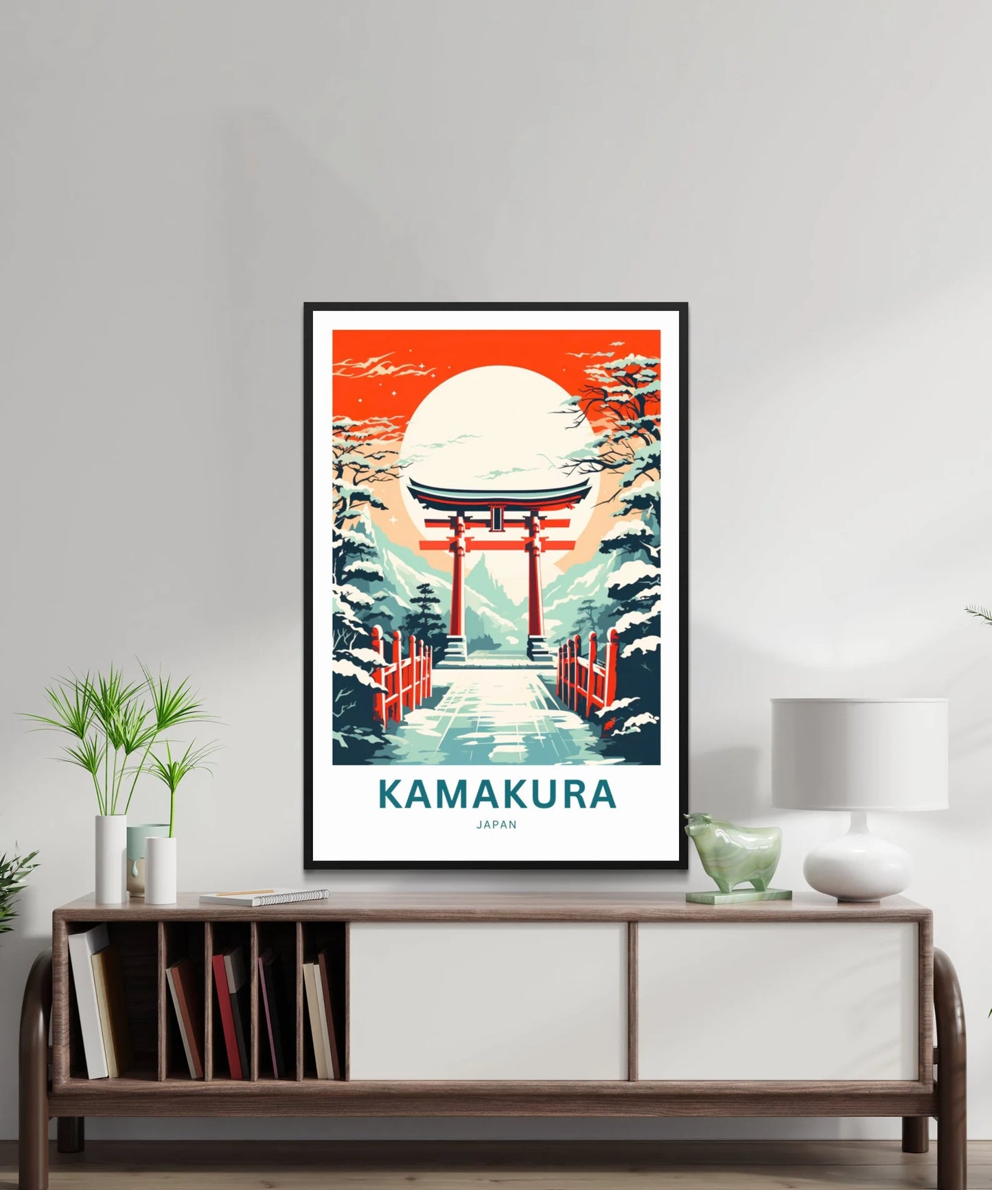 Kamakura Travel Poster