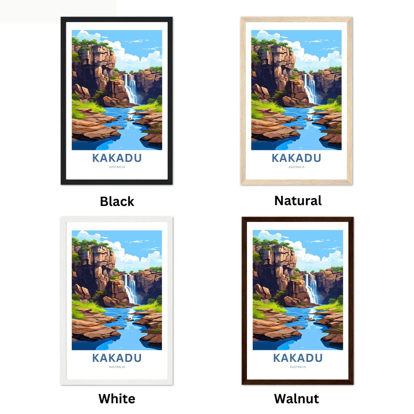 Kakadu Travel Poster
