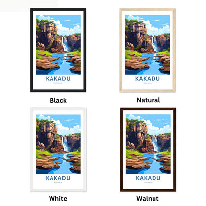 Kakadu Travel Poster