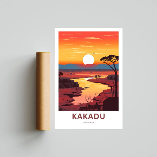 Kakadu Travel Poster