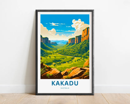 Kakadu Travel Poster