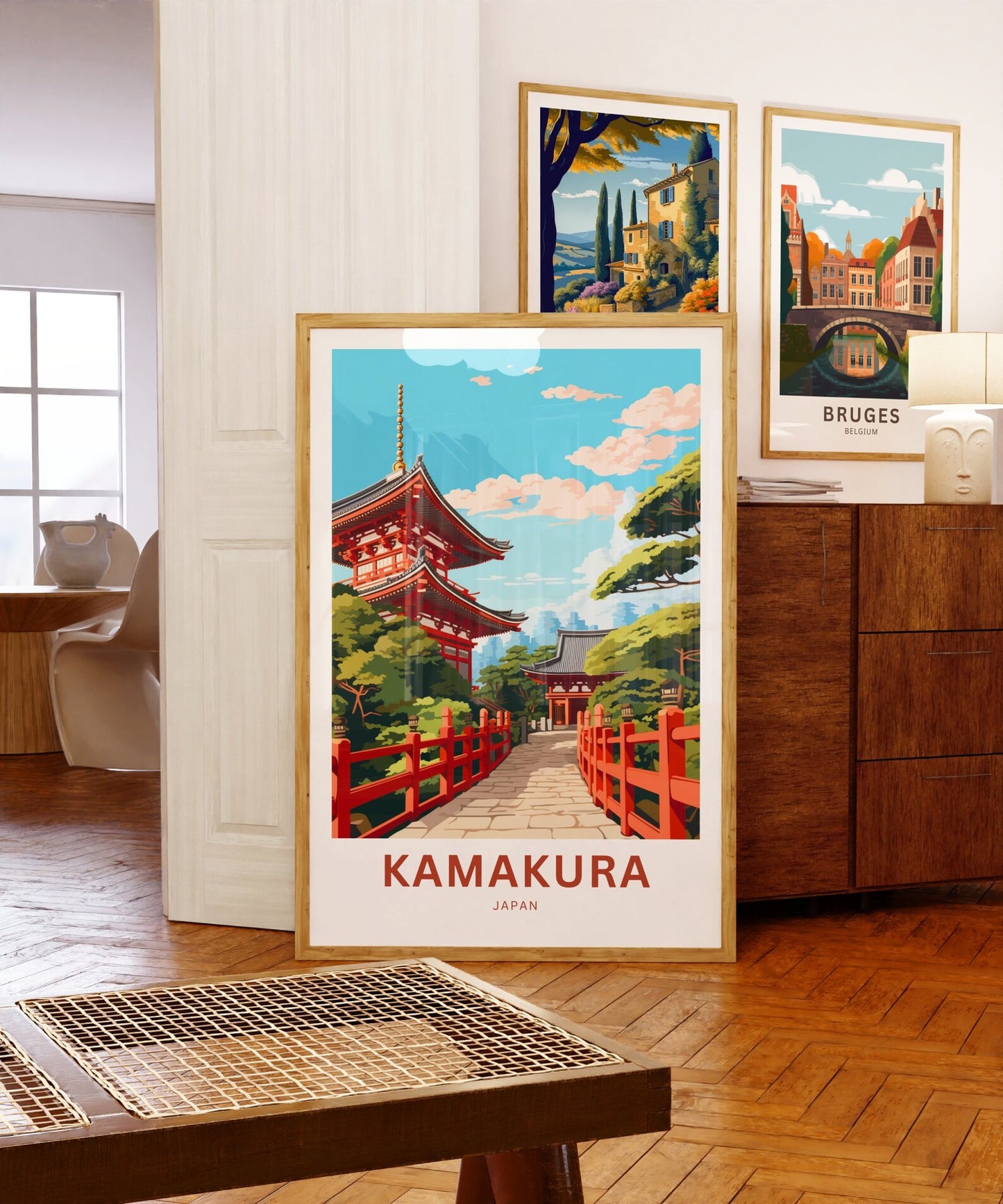 Kamakura Travel Poster