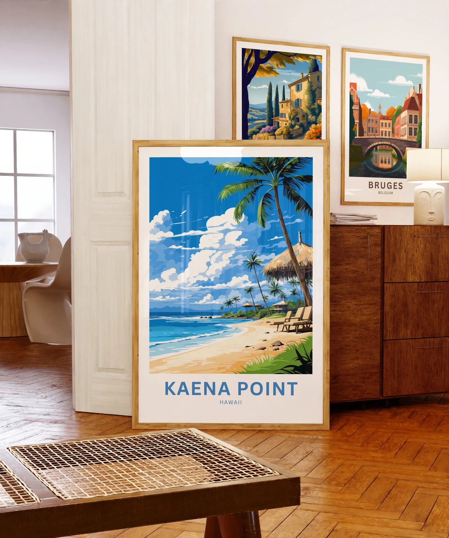 Kaena Point Travel Poster
