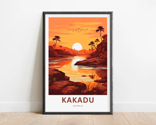 Kakadu Travel Poster