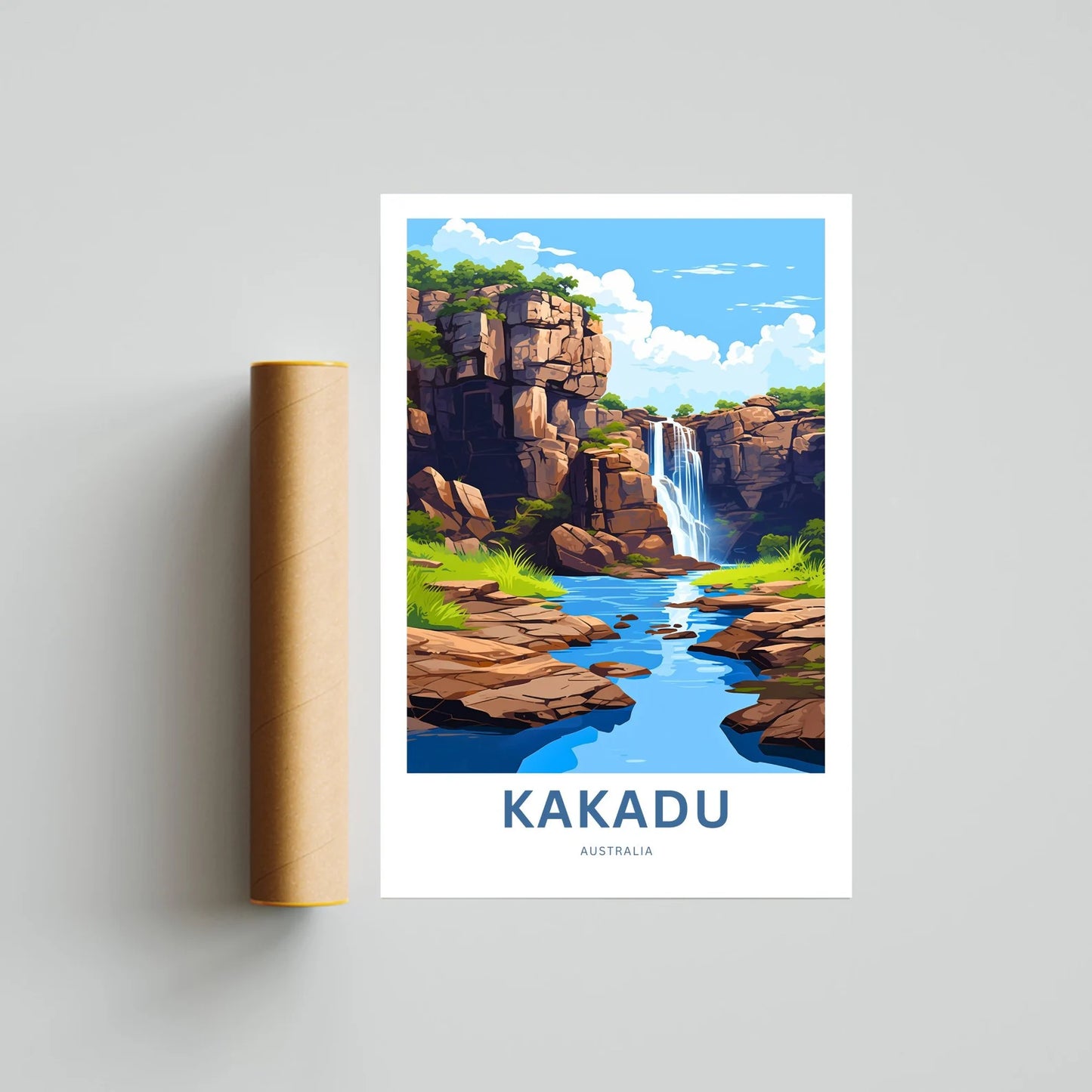 Kakadu Travel Poster