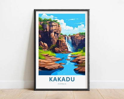 Kakadu Travel Poster