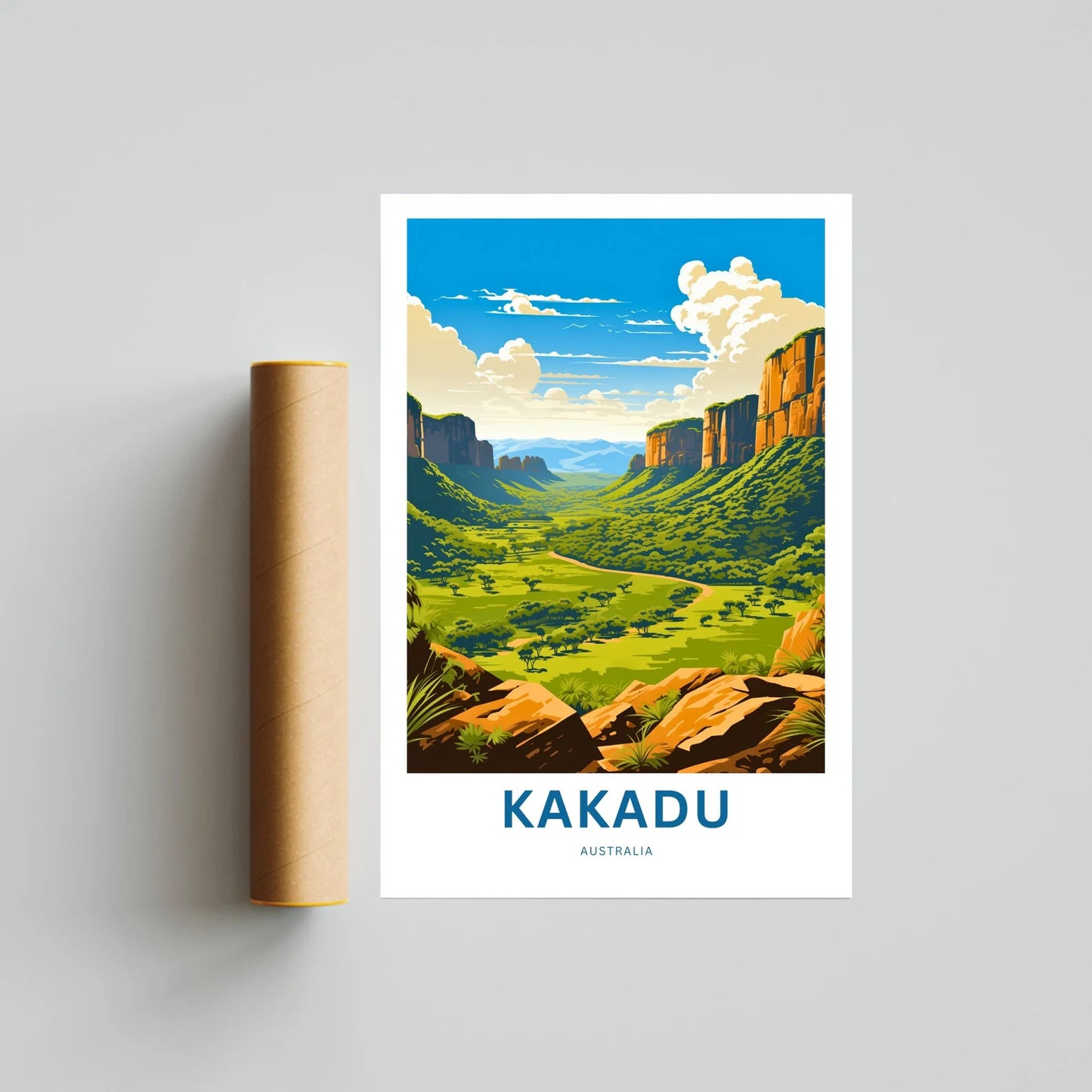 Kakadu Travel Poster