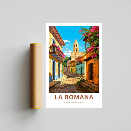 La Romana Travel Poster