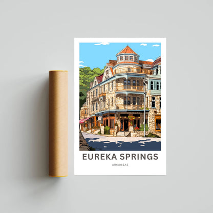 Eureka Springs Travel Poster