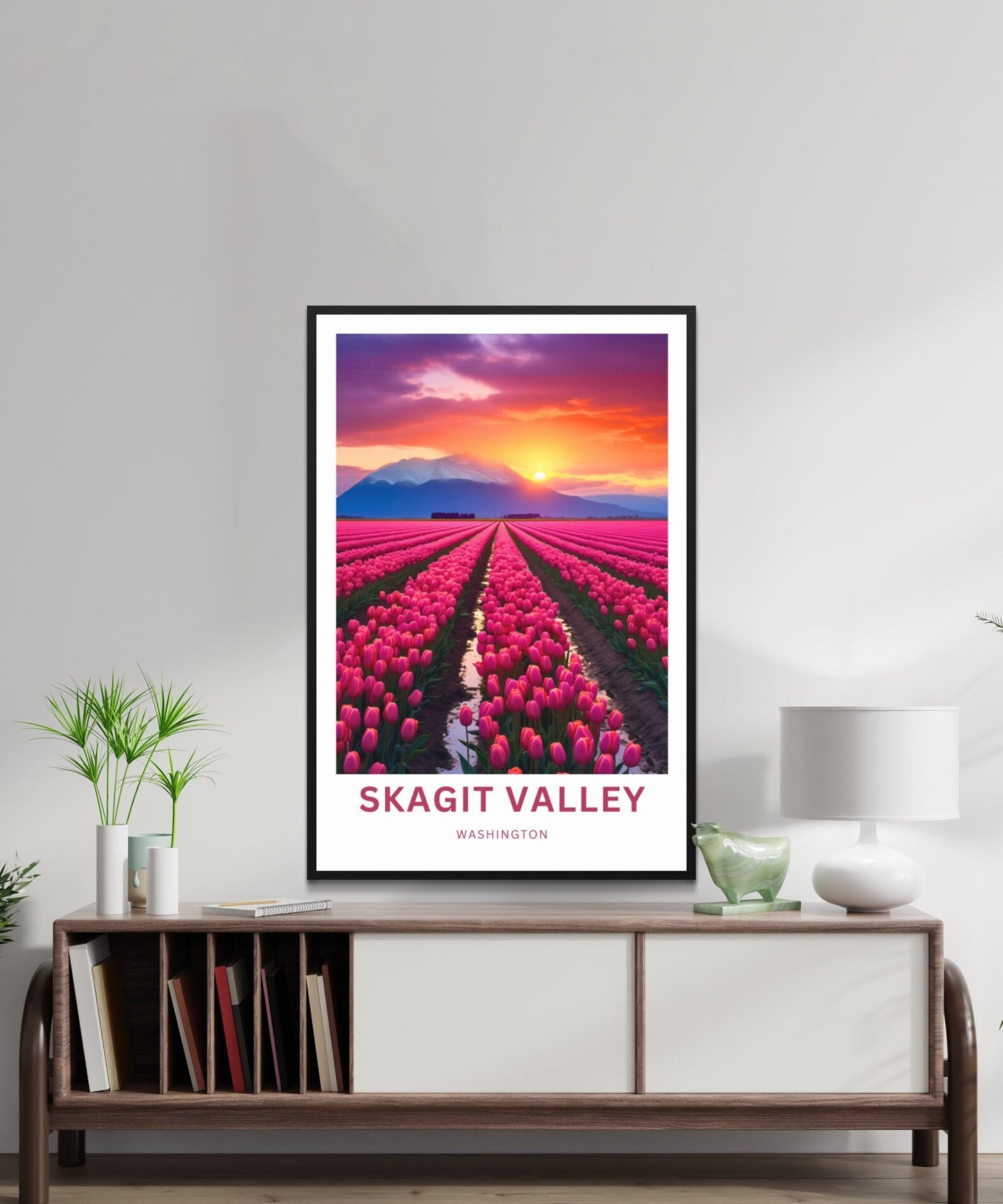 Skagit Valley Travel Poster