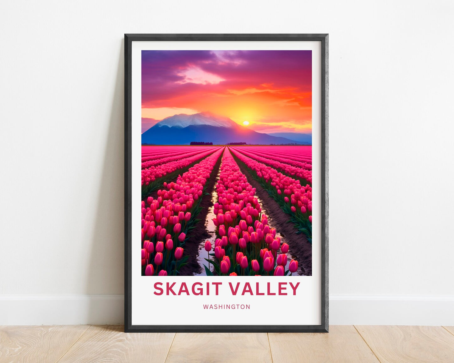 Skagit Valley Travel Poster