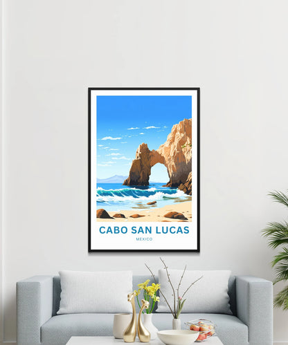 Cabo San Lucas Travel Poster- Mexico