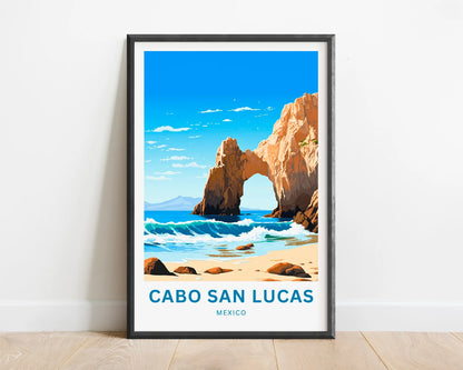 Cabo San Lucas Travel Poster- Mexico