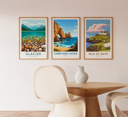 Cabo San Lucas Travel Poster- Los Cabos