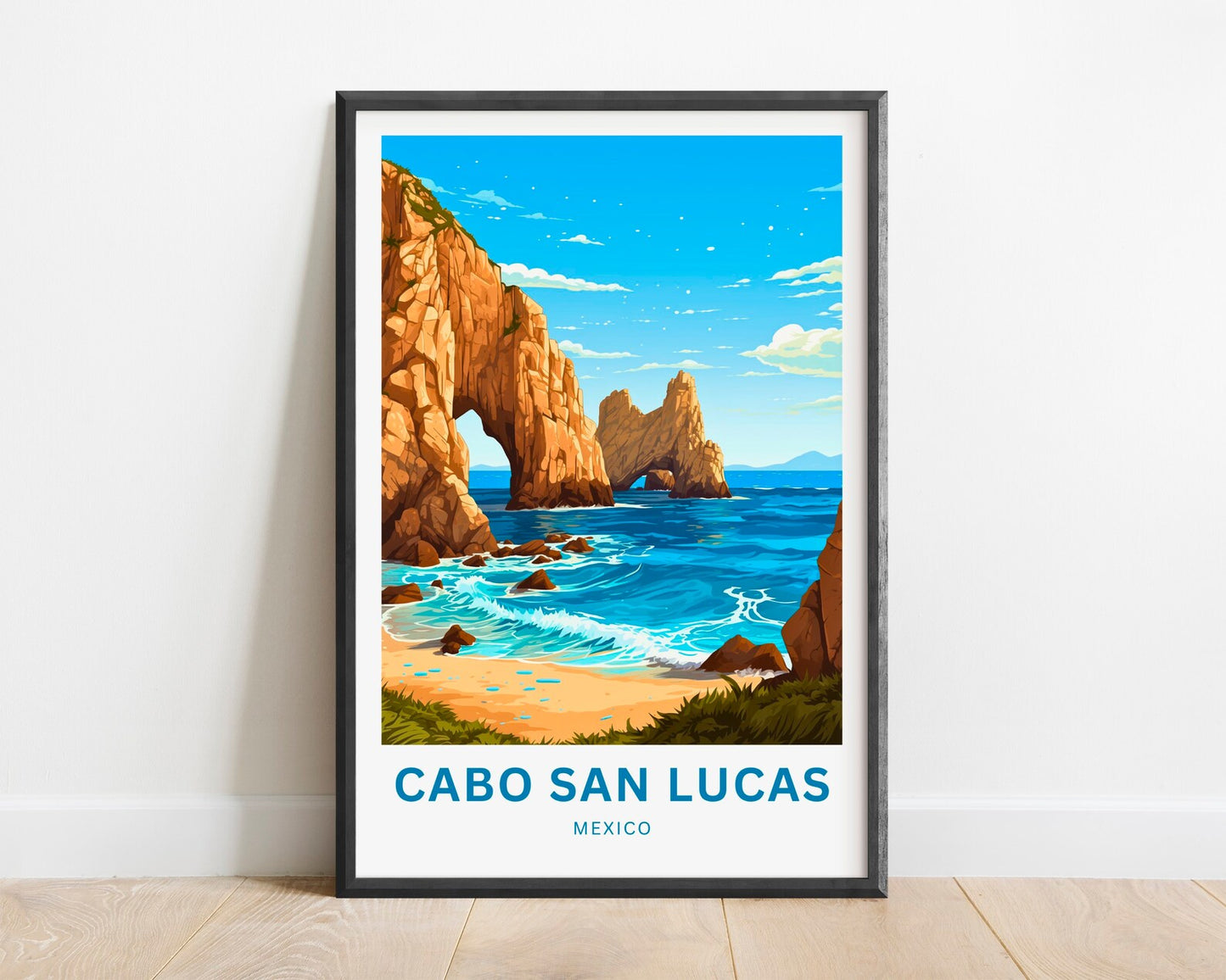 Cabo San Lucas Travel Poster- Los Cabos