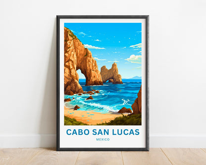 Cabo San Lucas Travel Poster- Los Cabos