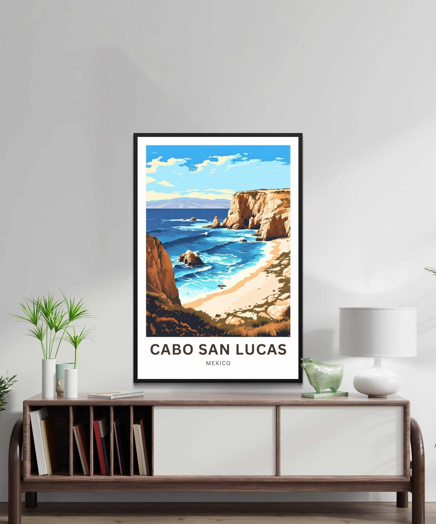 Cabo San Lucas Travel Poster- Stunning Coast