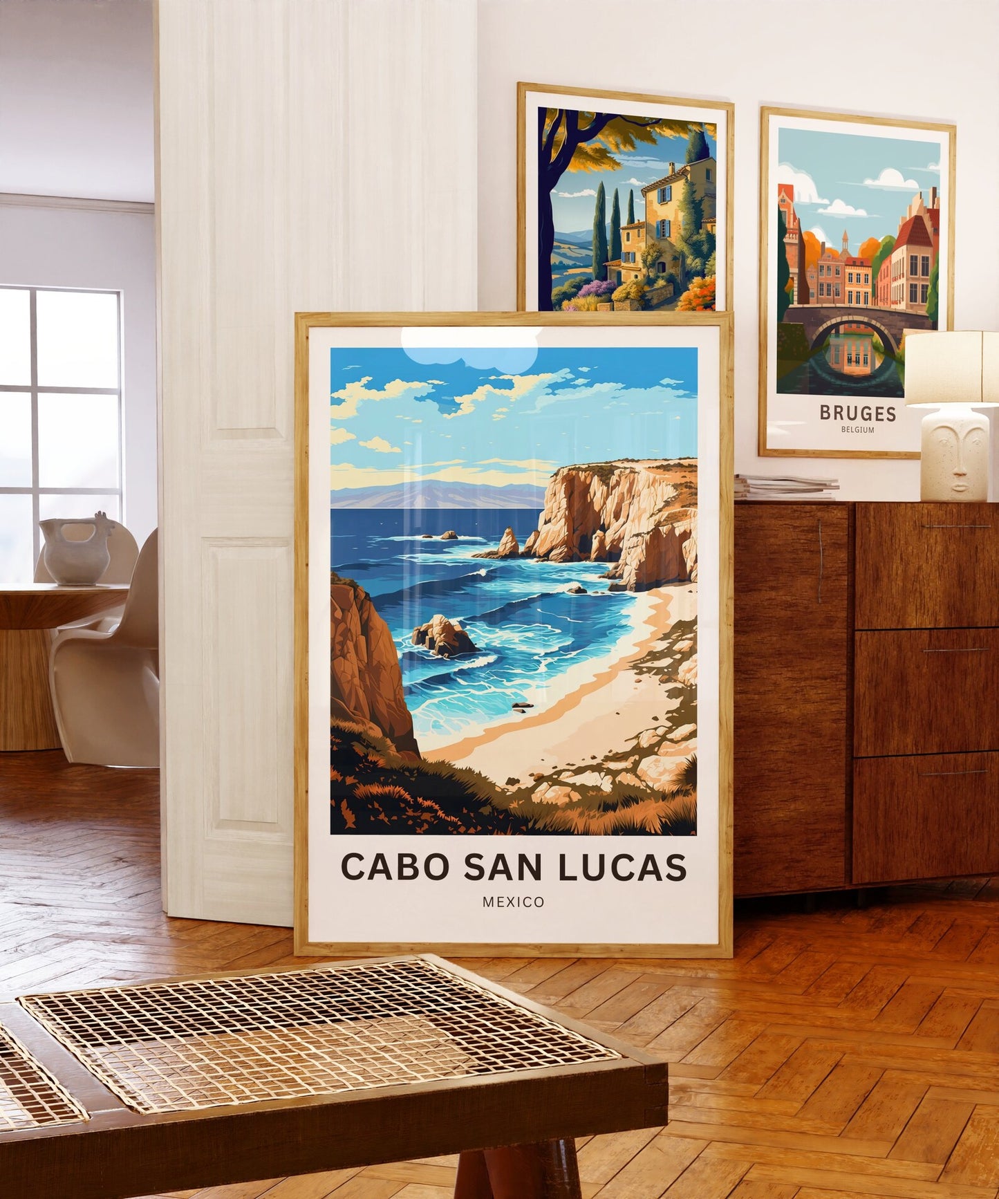 Cabo San Lucas Travel Poster- Stunning Coast