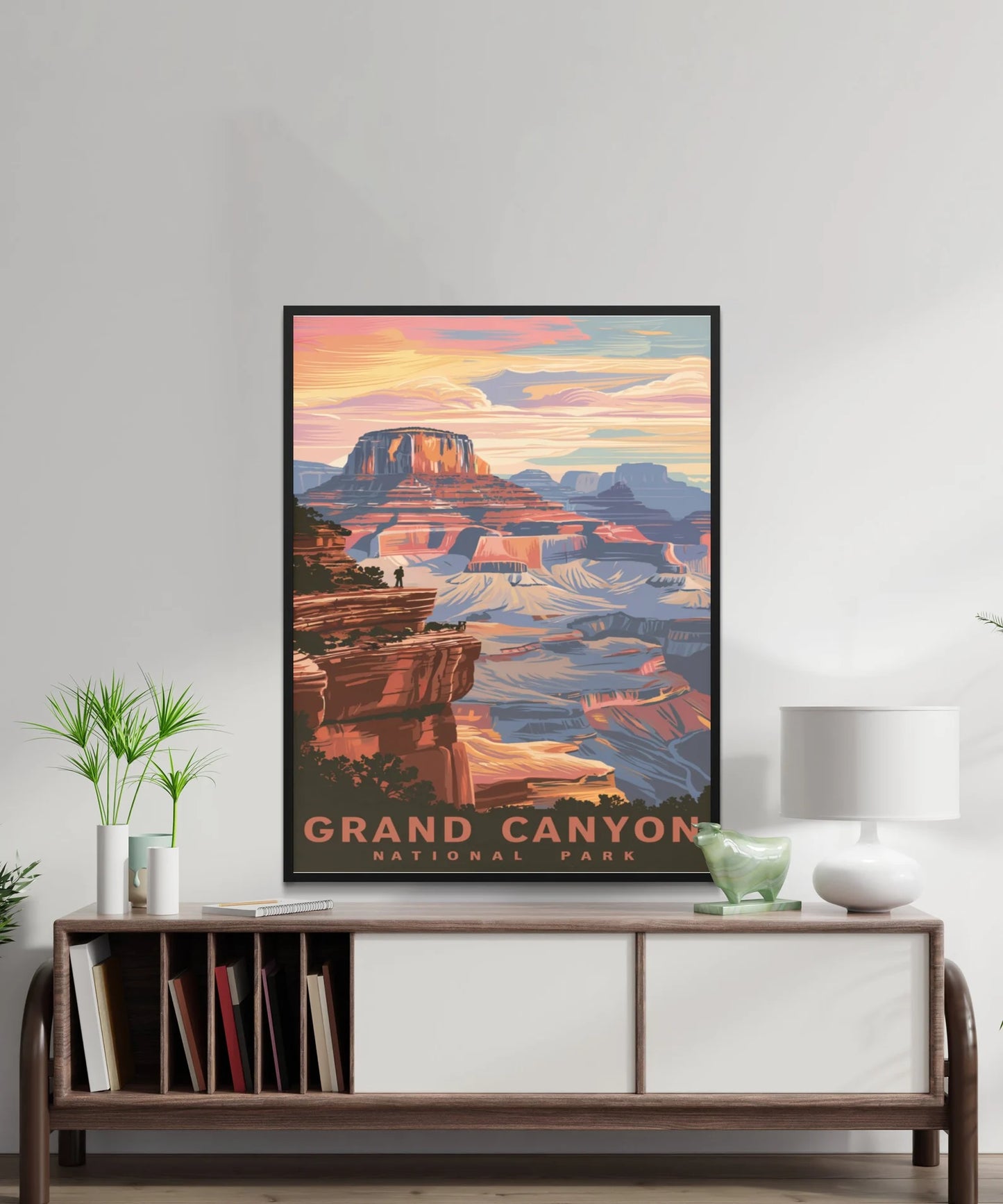 Grand Canyon Vintage Travel Poster