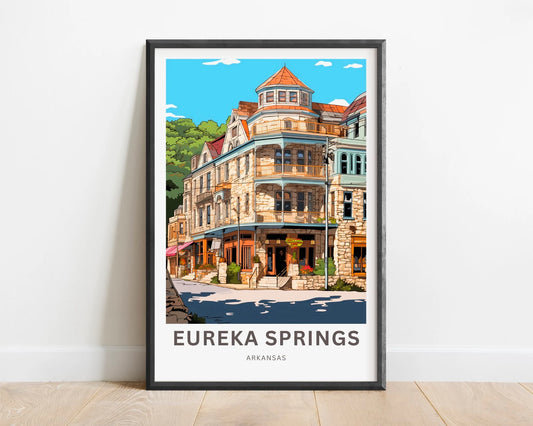 Eureka Springs Travel Poster