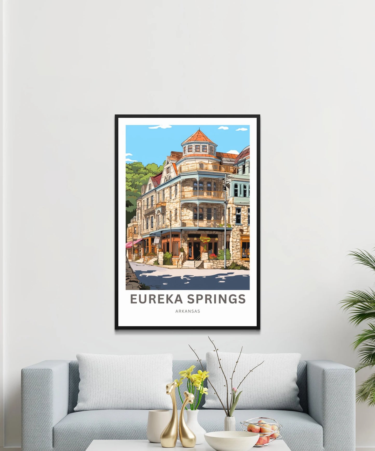 Eureka Springs Travel Poster