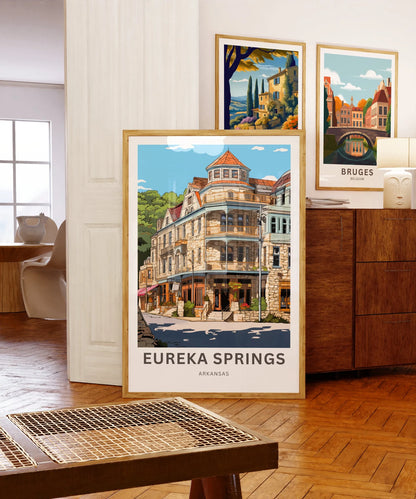 Eureka Springs Travel Poster