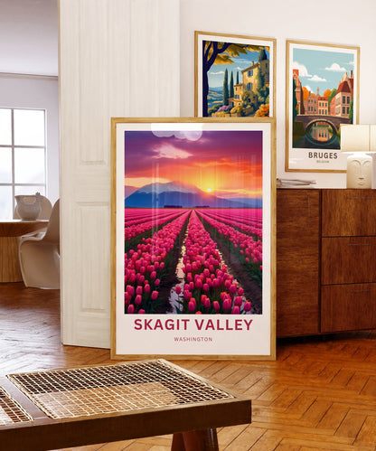 Skagit Valley Travel Poster