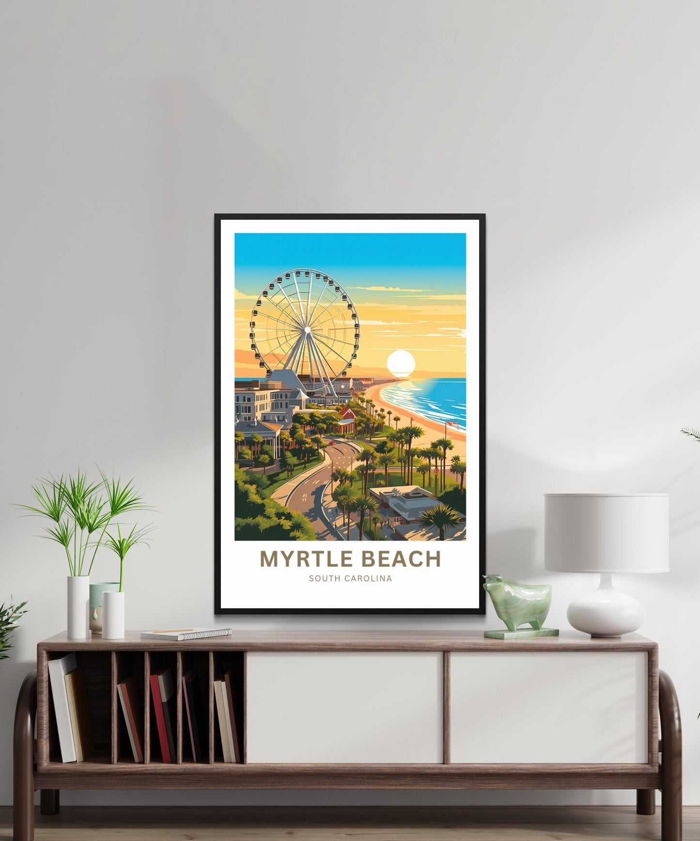 Myrtle Beach Travel Poster- South Carolina