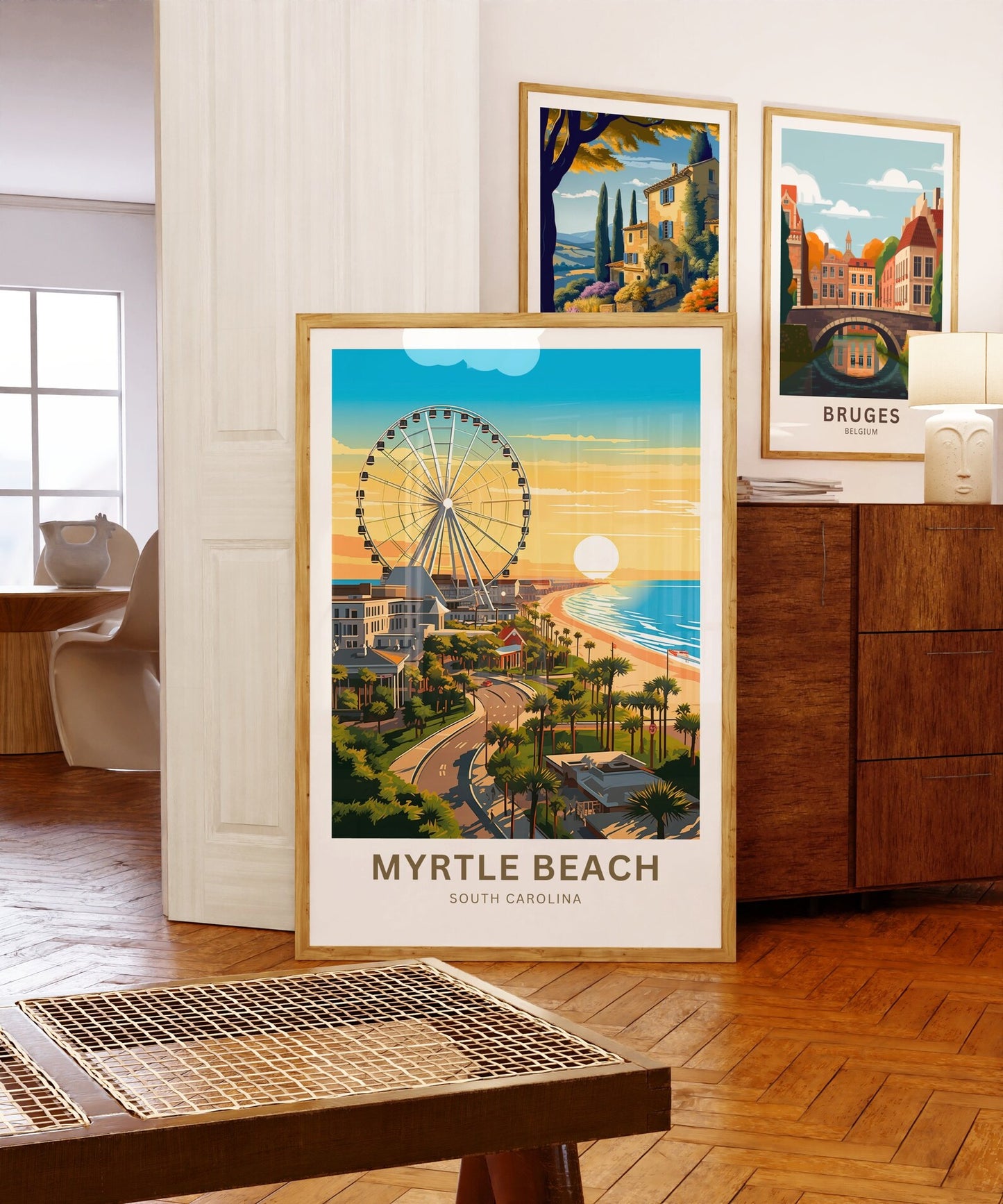 Myrtle Beach Travel Poster- South Carolina