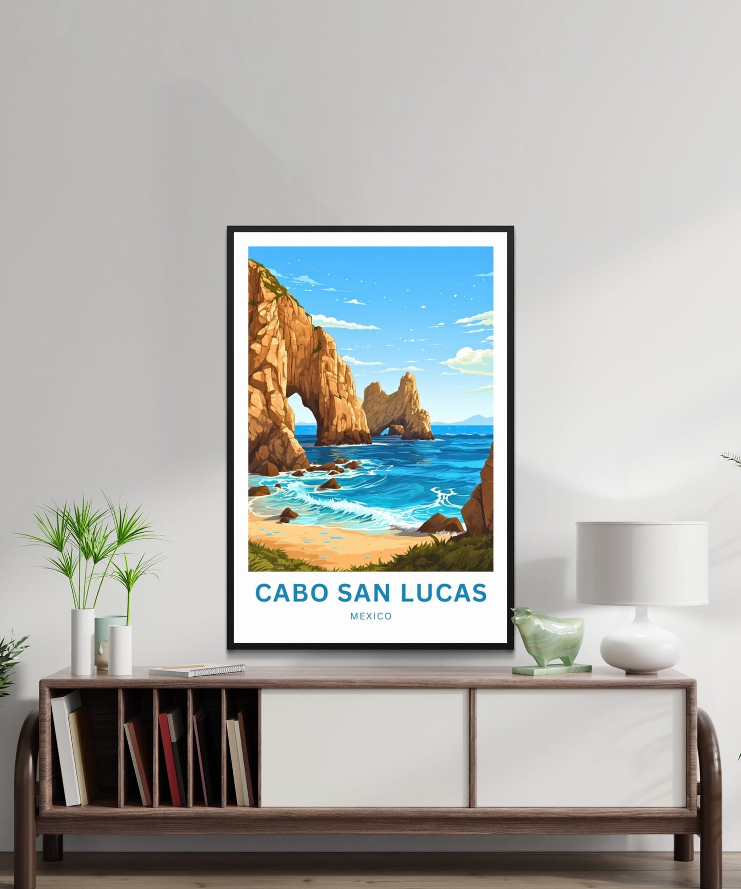 Cabo San Lucas Travel Poster- Los Cabos
