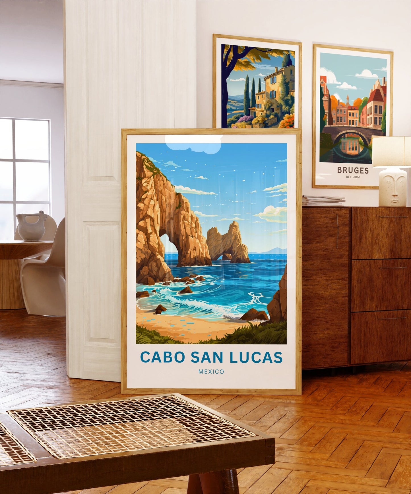 Cabo San Lucas Travel Poster- Los Cabos